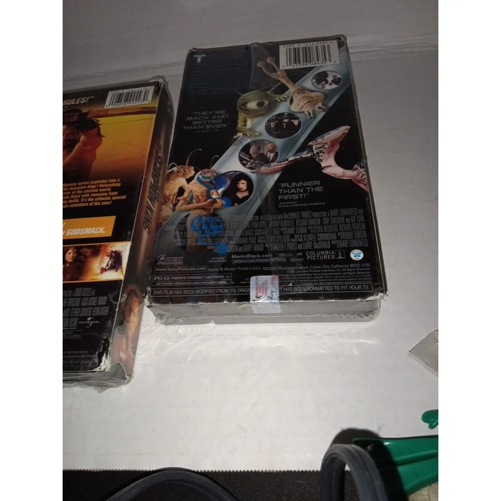 Lot of 3 Sealed VHS – The Scorpion King Mib2 , The Cat In Th Hat